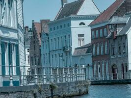 bruges city in belgium photo