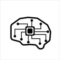 Robot icon vector