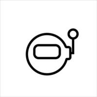 Robot icon vector