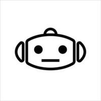 Robot icon vector