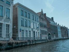 the city ofBruges in Belgium photo