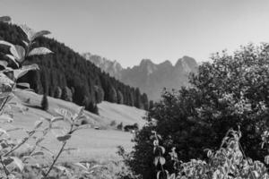 hiking near gosau in austria photo