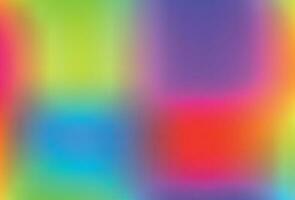 Smooth and blurry colorful gradient mesh background. Modern bright rainbow colors. Easy editable soft colored vector banner template