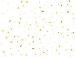 Light Golden glitter Rectangles confetti background. Pastel holiday texture. vector