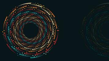 resumen espiral mandala estilo sencillo antecedentes. vector