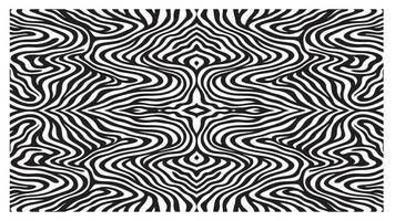 Trendy zebra skin pattern background vector. Animal fur, vector background for Fabric design, wrapping paper, textile and wallpaper.