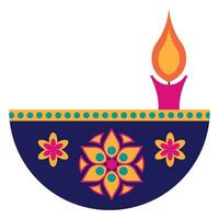 diwali tema icono estética, indio fiesta celebracion diwali vector