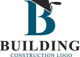 buildings construction logo vector