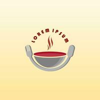 Restauran logo design concept friendly and modern style . vector illustration