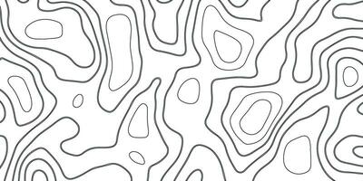 Abstract Topographic Contours Map Background. Background of Topographic Line vector