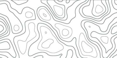 Abstract Topographic Contours Map Background. Background of Topographic Line vector