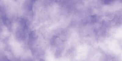 Purple Watercolor Background. Purple Sky with Clouds in it vector