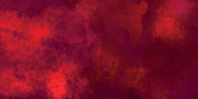 Abstract Grunge Texture. Red Watercolor Background Texture. Red Background. vector