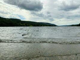 A view of Coniston Water in the Lake District photo