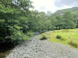 un ver de el norte Gales campo a lago vyrnwy foto