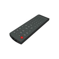 a remote television on a white background vector