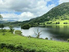 A view of the Lake District at Rydal Water photo