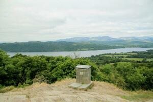 A view of the Lake District at Orrest Head near Windermere photo