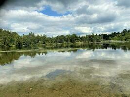 A view of the Lake District at Tarn Howes photo