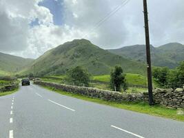 A view of the Lake District at the Kirkstone Pass photo