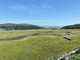 A view of the North Wales Countryside on the Mawddach Trail photo