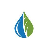 water drop Logo Template vector