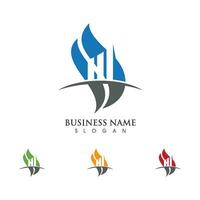 Business Finance Logo template vector