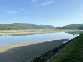 un ver de el norte Gales campo en el mawddach sendero foto