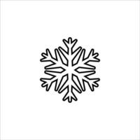 Snow icon vector