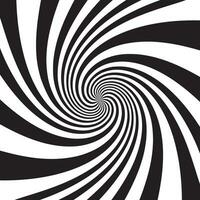 Ray twist light. Black strips isolated on white background. Radial waves line. Pattern curved. Comic spinning. Effect curves rays. Abstract concentration stripe. Cartoons style. vector