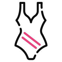 Swimsuit Icon illustration, for uiux, web, app, infographic, etc vector