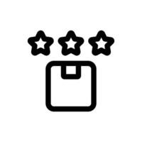 clasificación icono en de moda contorno estilo aislado en blanco antecedentes. clasificación silueta símbolo para tu sitio web diseño, logo, aplicación, ui vector ilustración, eps10.