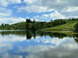 A view of the Lake District at Tarn Howes photo