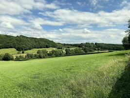 A view of the Lake District Countryside near Coniston Water photo