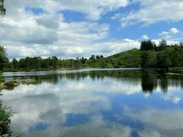 A view of the Lake District at Tarn Howes photo