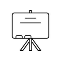 White Board icon vector design templates
