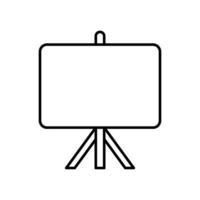 White Board icon vector design templates