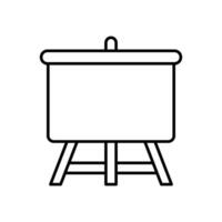 White Board icon vector design templates