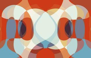 Colorful Abstract Groovy background design vector