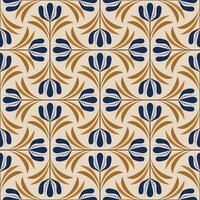 Floral colorful seamless pattern for embroidery, fabric, print, wallpaper. Vector