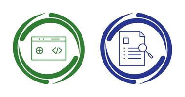 clean code and case study Icon vector