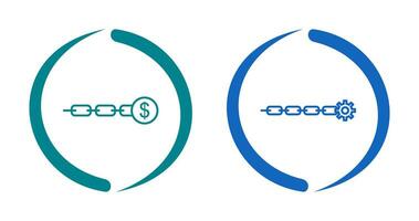 link sales and link optimization Icon vector