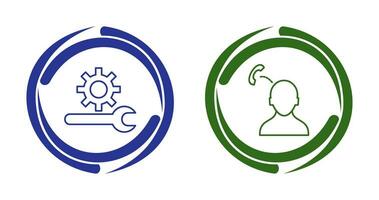 Technical Support and strategy consultation Icon vector