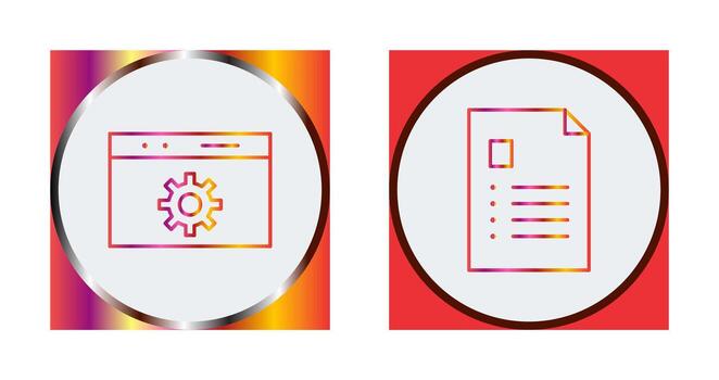 analytics and web optimization Icon vector