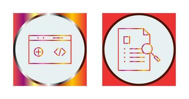 clean code and case study Icon vector