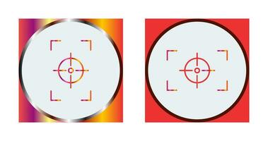 focus vertical and focus horizontal Icon vector