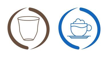 espresso And Mocha Icon vector