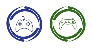 Gaming Console and Gaming Console Icon vector