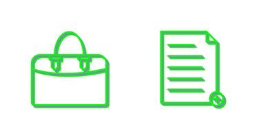 add file and case  Icon vector