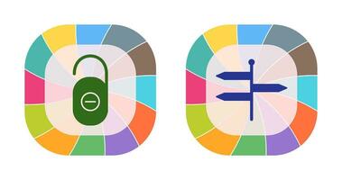do not disturb and directions  Icon vector